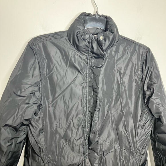 Lands End reversible goose down coat black size S (6/8) - Picture 7 of 9